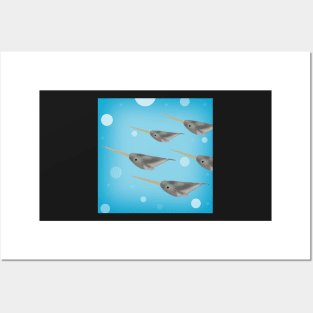 Narwhals Posters and Art